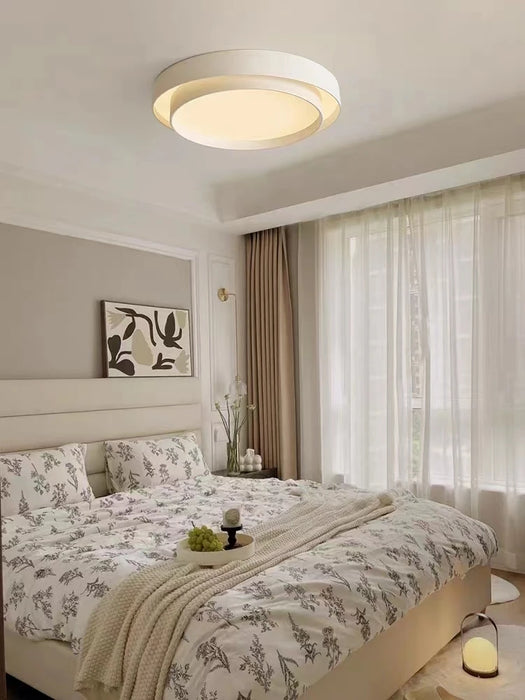Modern LED Ceiling Light – Dimmable Remote-Control Fixture for Home & Office