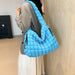 Women’s Puffer Shoulder Bag – Fashion Bubble Tote with Large Capacity - Samanta Factory