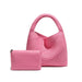 Stylish Split Leather Bucket Shoulder Bag – Versatile Women’s Handbag for Work & Casual Outings - Samanta Factory