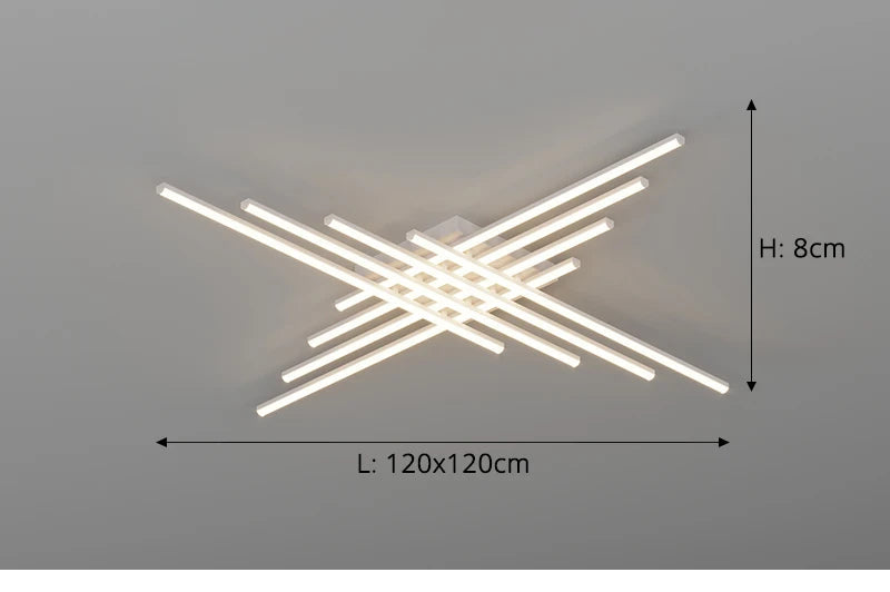 Modern LED Ceiling Light – Adjustable Dimmable Fixture for Kitchen, Bedroom, and Living Spaces