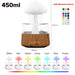 Mushroom Rain Cloud Humidifier – 7-Color LED & Aromatherapy Diffuser for Relaxation & Skin Hydration - Samanta Factory