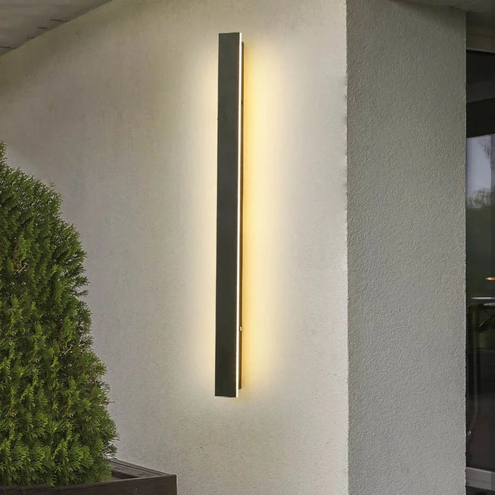 Waterproof LED Wall Light – IP65 Outdoor Strip Lamp for Garden, Patio & Corridor - Samanta Factory