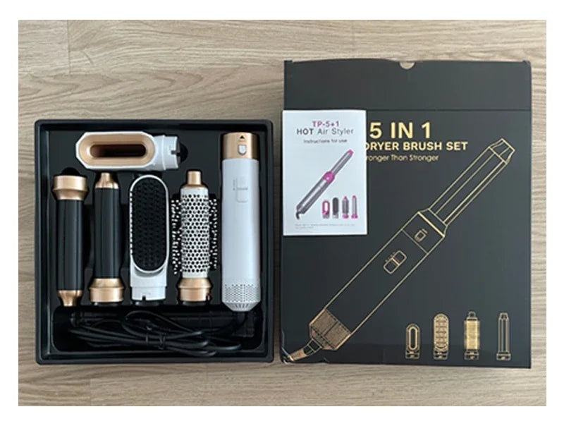 5-in-1 Hair Dryer Brush – Versatile Styling with Ionic & Infrared Technology - Samanta Factory