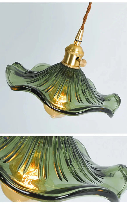 Art Deco Copper Pendant Light – Elegant Ceiling Lamp for Modern Interiors - Samanta Factory