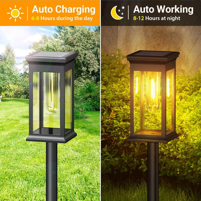 Solar Pathway Lights – IP65 Waterproof Outdoor LED Garden Lamps