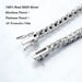 EWYA D Color Moissanite Tennis Bracelet 925 Silver 18K Gold - Samanta Factory