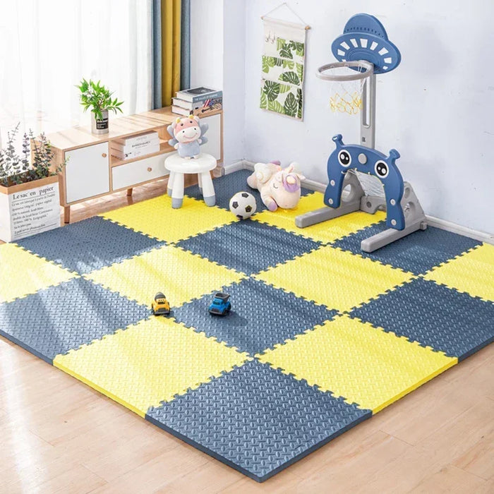 Foam Play Mat for Babies – BPA-Free, Thick Non-Toxic Puzzle Mat for Floor Protection & Playroom Use - Samanta Factory
