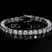 Moissanite Vintage Bracelet – 925 Sterling Silver Unisex Jewelry - Samanta Factory