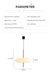 Modern Pendant Light – Flying Saucer Design with LED Illumination - Samanta Factory