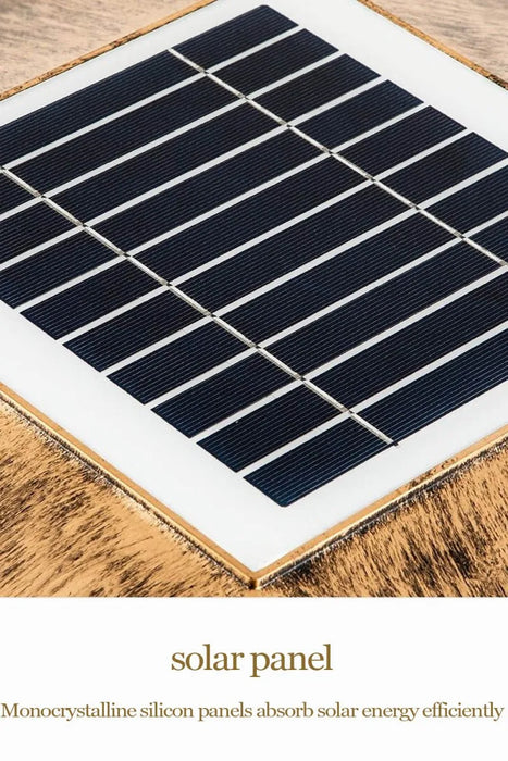 Solar LED Wall Light – Waterproof 4-Color Emergency Outdoor Lamp
