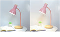 Wooden Desk Lamp – Elegant Design with E27 Socket for Soft, Eye-Friendly Lighting - Samanta Factory