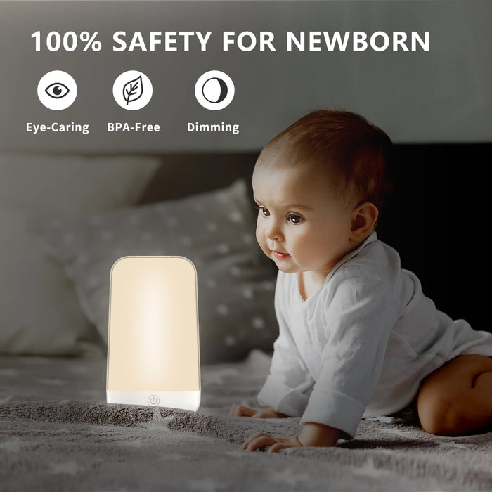 Smart RGB Night Light Lamp – Touch Control with App - Samanta Factory