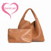 Stylish Split Leather Bucket Shoulder Bag – Versatile Women’s Handbag for Work & Casual Outings - Samanta Factory