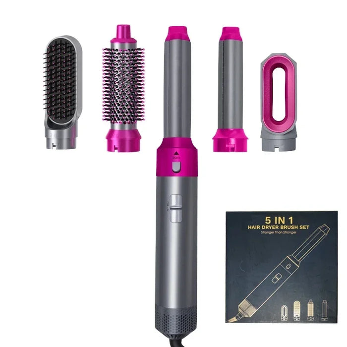 5-in-1 Hair Dryer Brush – Versatile Styling with Ionic & Infrared Technology - Samanta Factory