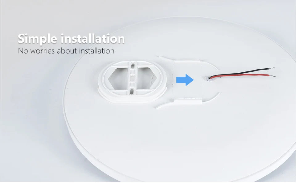 Smart LED Ceiling Light – APP & Remote Controlled Dimmable Modern Lamp