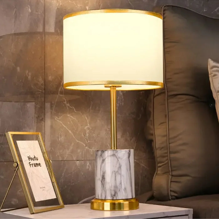 Contemporary LED Floor Lamp – Touch Control with Plated Metal Design
