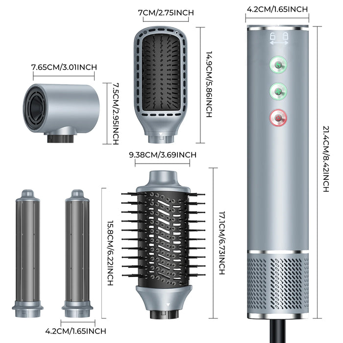 High-Speed Ionic Hair Dryer – 110000 RPM Brushless Motor with Anti-Scald Protection - Samanta Factory