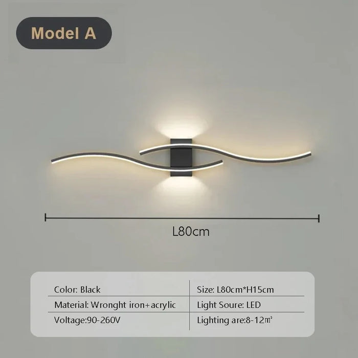 Wall Light Fixture – Adjustable LED Design for Modern Interior Décor - Samanta Factory