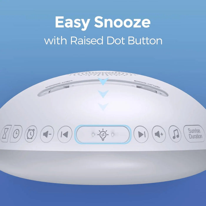 Sunrise Alarm Clock & Sound Machine – All-in-One Sleep Aid with Nature Sounds & Gentle Wake-Up Light - Samanta Factory