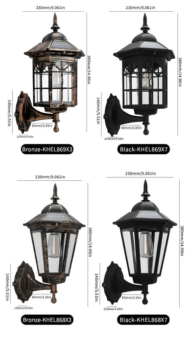 Retro Solar Pathway Light – Waterproof LED Outdoor Garden Lamp - Samanta Factory