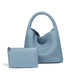 Stylish Split Leather Bucket Shoulder Bag – Versatile Women’s Handbag for Work & Casual Outings - Samanta Factory