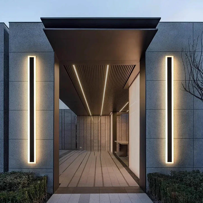 Waterproof LED Wall Light – IP65 Outdoor Strip Lamp for Garden, Patio & Corridor - Samanta Factory
