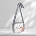 Clear PVC Crossbody Bag for Women – Transparent Square Shoulder Bag for Concerts & Travel - Samanta Factory