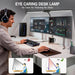 Double-Head LED Desk Lamp – Wide, Adjustable Lighting with 10 Brightness Levels - Samanta Factory