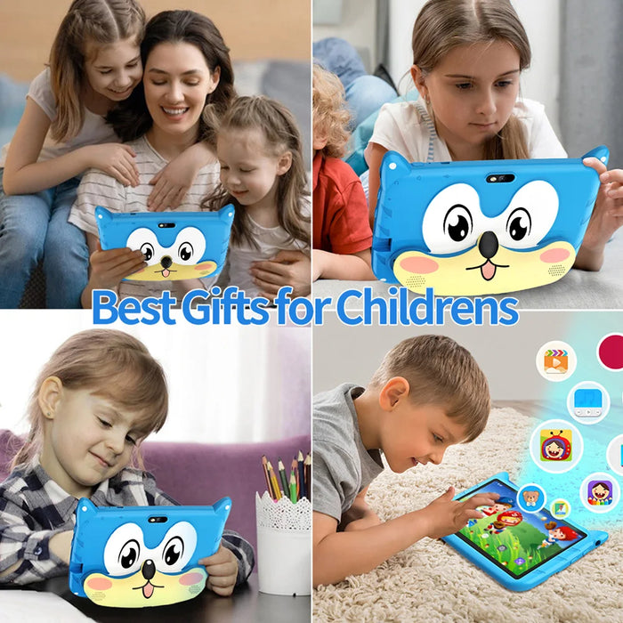 BDF 7-Inch Kids Tablet – Android 13 with 64GB Storage, Dual Cameras & Parental Controls - Samanta Factory