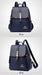 Women’s Leather Backpack – Fashionable White Shoulder Bag for Travel & School - Samanta Factory