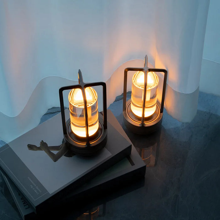 Modern Touch-Control Table Lamp – Dimmable LED Light with Warm & Cool Settings