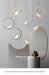 Bird Pendant Light – Modern Gold & Silver Hanging Lamp with Rotatable Magpie Design - Samanta Factory