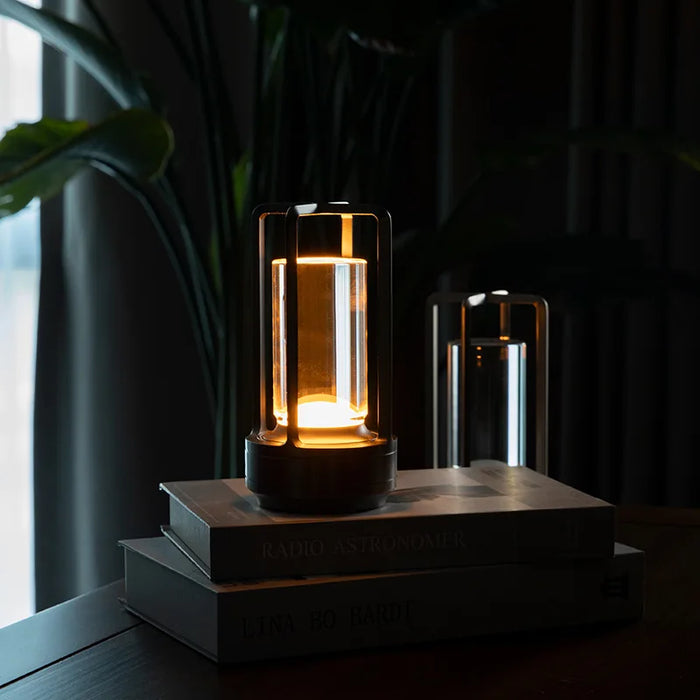 Modern Touch-Control Table Lamp – Dimmable LED Light with Warm & Cool Settings