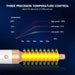 Hair Dryer Brush – 3-Speed Styling with ION Tech & Anti-Scald Safety - Samanta Factory