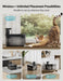 Wireless Cat Water Fountain – Battery-Operated with Motion Sensor & 5-Level Filtration - Samanta Factory