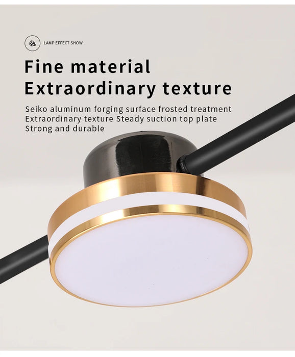 Modern Ring Pendant Light – 48W LED Chandelier with Soft Eye-Care Illumination