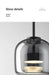 Pendant Light – Nordic Glass Design with Adjustable Height & Warm LED Illumination - Samanta Factory