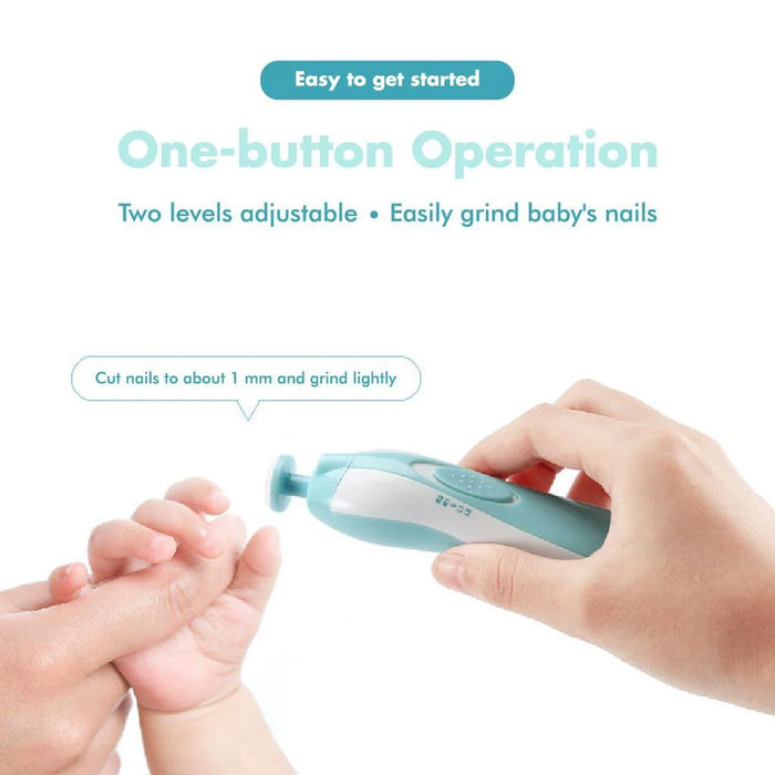 Electric Baby Nail Trimmer – Safe & Gentle Nail Clipper for Newborns and Toddlers - Samanta Factory