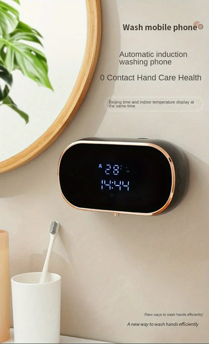 Automatic Foaming Soap Dispenser – Touchless Smart Sensor with USB Rechargeable & Wall Mount Design - Samanta Factory