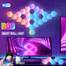 Hexagonal Night Light – DIY Smart LED Wall Panels with App & Music Sync - Samanta Factory