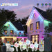 Smart RGBIC Outdoor String Lights – 16 Million Colours, App & Voice Controlled