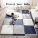 Foam Play Mat for Babies – BPA-Free, Thick Non-Toxic Puzzle Mat for Floor Protection & Playroom Use - Samanta Factory