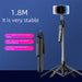 Bluetooth Selfie Stick Tripod – Lightweight 180cm Extendable with Remote for iOS & Android - Samanta Factory