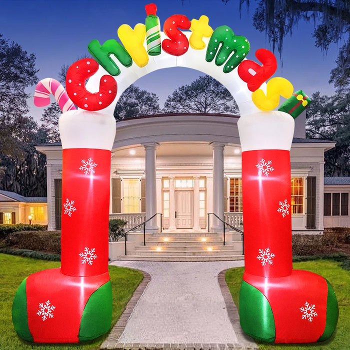 Inflatable Santa Claus Decoration – Outdoor Christmas Yard Display