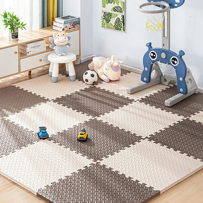 Foam Play Mat for Babies – BPA-Free, Thick Non-Toxic Puzzle Mat for Floor Protection & Playroom Use - Samanta Factory