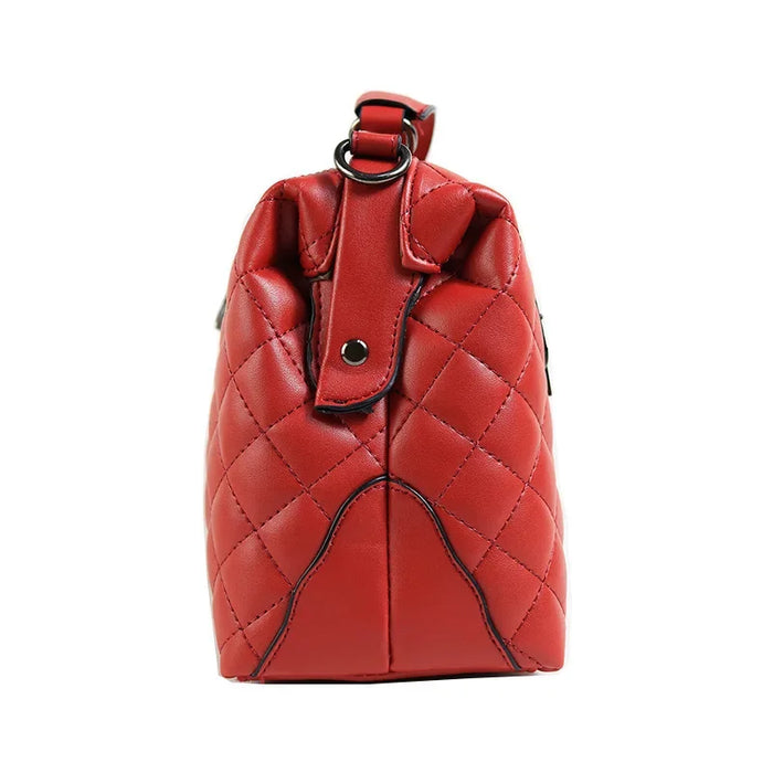 Women’s Shoulder & Crossbody Bag – Trendy Rhomboid Doctor Handbag - Samanta Factory