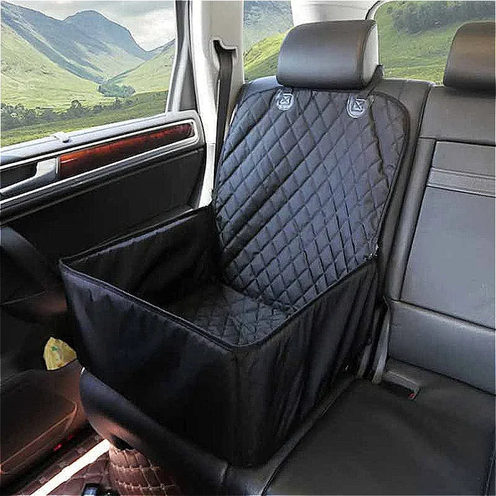 Pet Car Seat Cover Hammock – Waterproof Dog Travel Carrier for Medium Breed - Samanta Factory