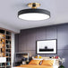 Frosted aluminum and acrylic ceiling light with dimmable LED bulbs for modern kitchen, bedroom, and dining areas