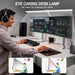 Double-Head LED Desk Lamp – Wide, Adjustable Lighting with 10 Brightness Levels - Samanta Factory
