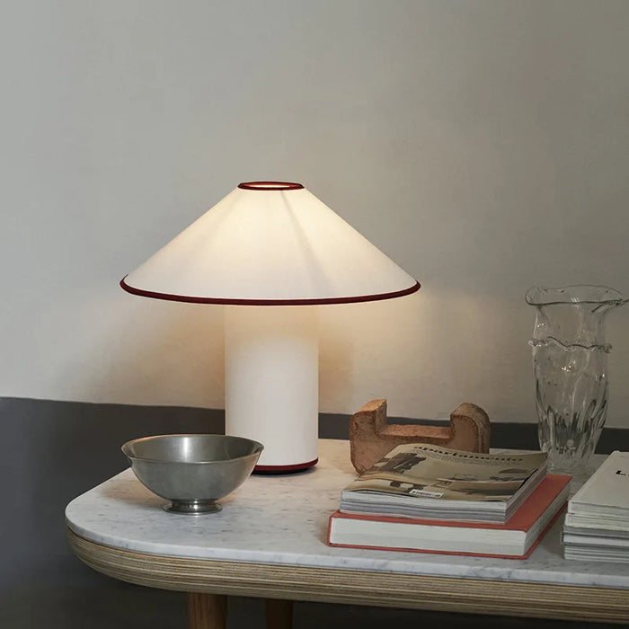 COLETTE Table Lamp – Japanese Wabi-Sabi White Mushroom Design